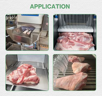 304 Inyector automático de salmuera de pollo de carne de vacuno para inyección de solución salina de carne