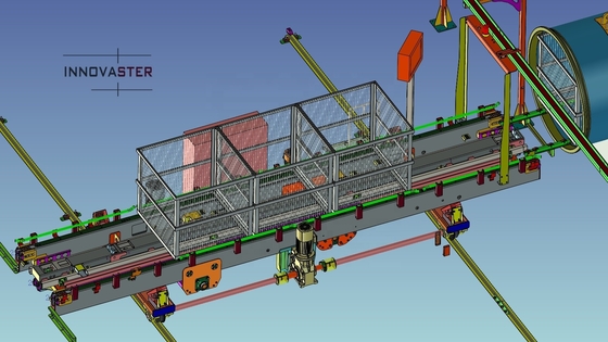 Carga y descarga automáticas de acero inoxidable 2000 kg para mejorar la eficiencia de la producción