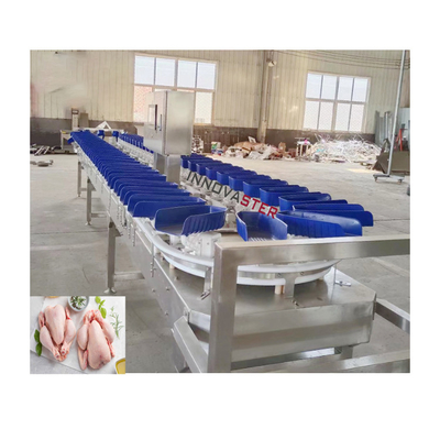 6000x1250x1750mm Máquina inteligente de clasificación de peso de Kiwi para la clasificación