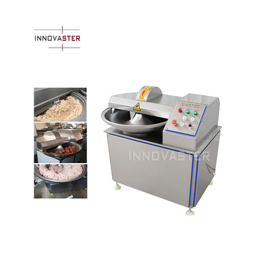 Máquina de corte de cuenco de carne industrial de 40L con cuchillas y cuenco de acero inoxidable SUS304