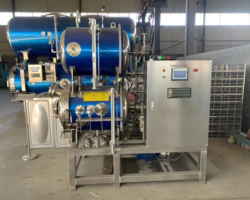 Máquina de esterilización automática de alimentos enlatados para operación a alta temperatura