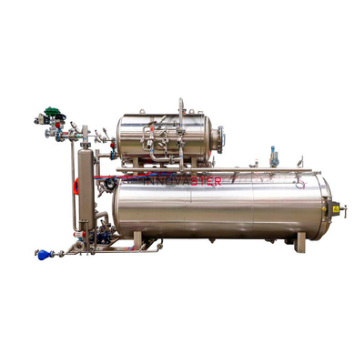Equipo de esterilización a altas temperaturas de retorte de latas para el funcionamiento automático de lotes