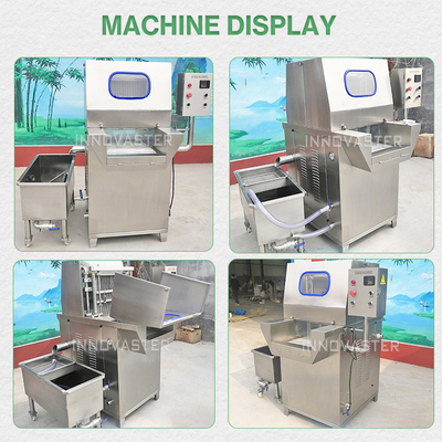 Máquina de inyección de salmuera automática para procesamiento de carne para necesidades industriales