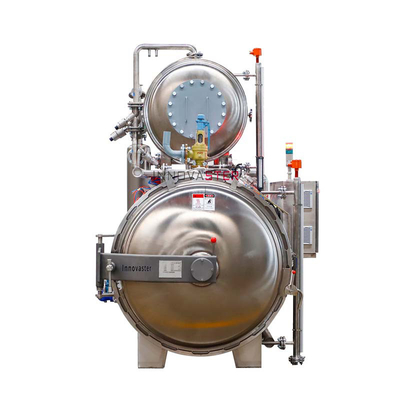 Esterilización a alta temperatura Retortes de vapor Procesamiento de retortes enlatados Necesidades de la máquina