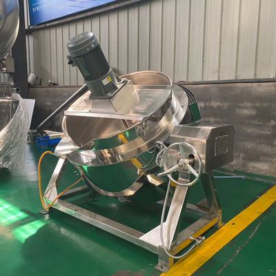 50-600L Máquina de mezcla de cocina de calentamiento por vapor industrial ajustable de tensión