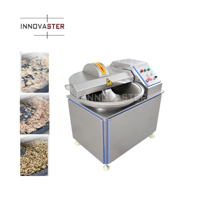 Procesamiento de carne Máquina de corte de plato de carne industrial para salchicha vegetal automática de 5kw