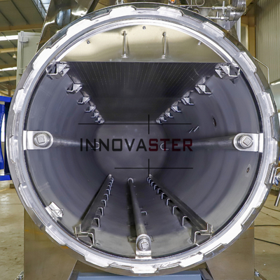 Esterilización a alta temperatura Retortes de vapor Procesamiento de retortes enlatados Necesidades de la máquina
