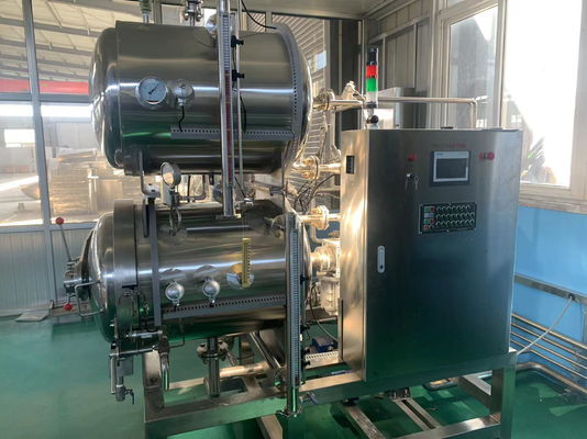 Máquina de autoclave F0 de esterilización a alta temperatura para retortes de laboratorio y piloto pequeño