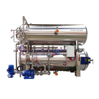 Máquina de retorte de autoclave para comida lista para comer alimentos multifuncionales y versátiles