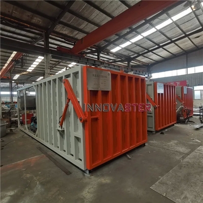 3600*1750*2050mm Máquina de preenfriamiento industrial para 8 palets de verduras Frío al vacío