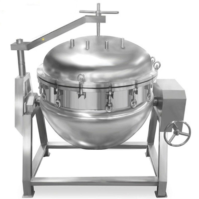 Cocina de vacío de alta presión para procesamiento de vegetales caldera en acero inoxidable 304