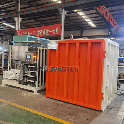 Máquina de preenfriamiento al vacío de 500 kg de capacidad para frutas y verduras en bebidas alimenticias