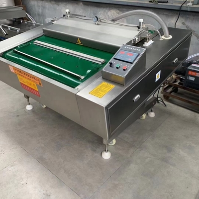 Fabricación de plantas de escritorio de la bomba externa aire cero vacío sellador de bolsa de papel de aluminio tipo de mesa de vacío de embalaje