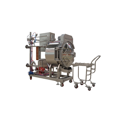 Máquina de autoclave F0 de esterilización a alta temperatura para retortes de laboratorio y piloto pequeño