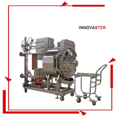 Mini máquina de esterilización de retorte pequeño con diseño multifuncional y voltaje 3P