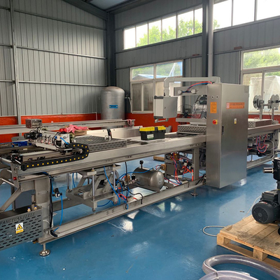 Máquina de embalaje al vacío con nariz de aluminio ajustable para material de embalaje de papel