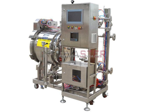 Operación automática de lotes Autoclaves de retorte mini piloto personalizados con medio de agua