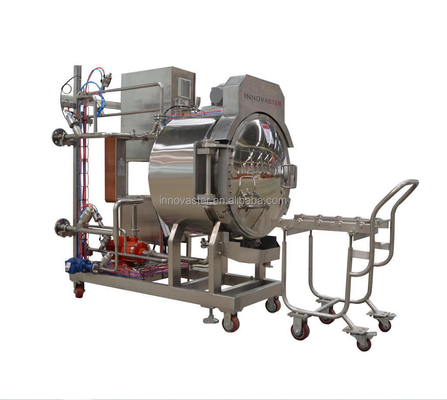 Autoclave de laboratorio de esterilización física para la pequeña planta piloto de procesamiento de alimentos
