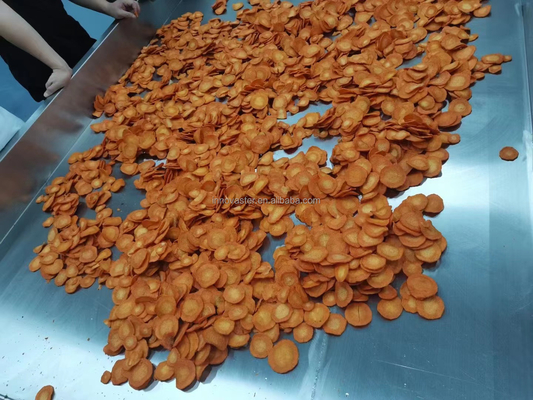 Máquina de freír aceite de círculo de capacidad personalizada para papas fritas de frutas profesionales