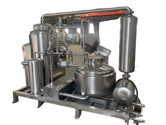 Máquina de freír aceite de círculo de capacidad personalizada para papas fritas de frutas profesionales