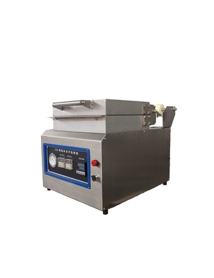 Tipo de embalaje de cinturón Mini manual Arroz Carne de mar Productos del mar Vaccum Embalaje y máquina de sellado