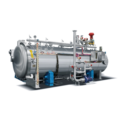 3P Voltado completo automático Retorts botella sobrepresión estática autoclave rotativo para la mermelada