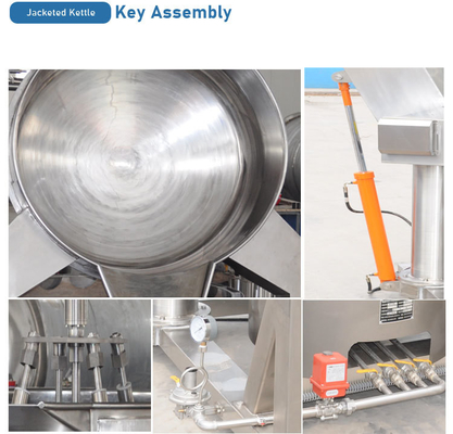 Calderón de cocción automático de acero inoxidable 304 para salsa de olla caliente