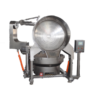 Calidad de 100-600L Calentador automático de gas con chaleco de cocción para salsa Multi-agitator