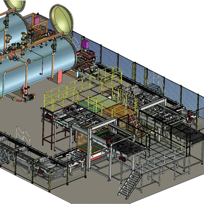 Máquina automática de carga y descarga para la cesta de autoclave RS04 Función de la maquinaria -6