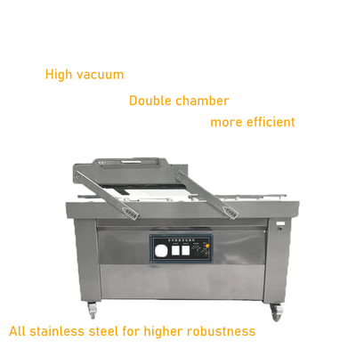 Máquina de embalaje automática de vacío eléctrica para carne queso vegetal 256 KG