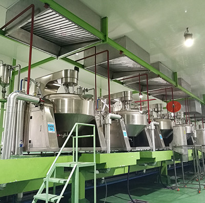 Chaqueta de alimentos y bebidas caldera de cocina con mezclador de agitador y acero inoxidable de 400 kg de peso