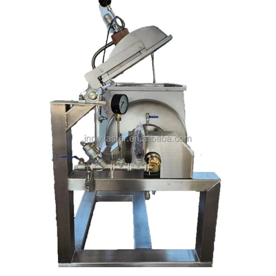 Cacerola horizontal de vacío de capacidad 100-600L con estructura y agitador de chaleco