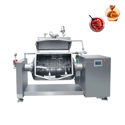 220V/230V/380V/415V/440V caldera con chaleco al vacío mezclador de eje horizontal para pasta de frijoles rojos