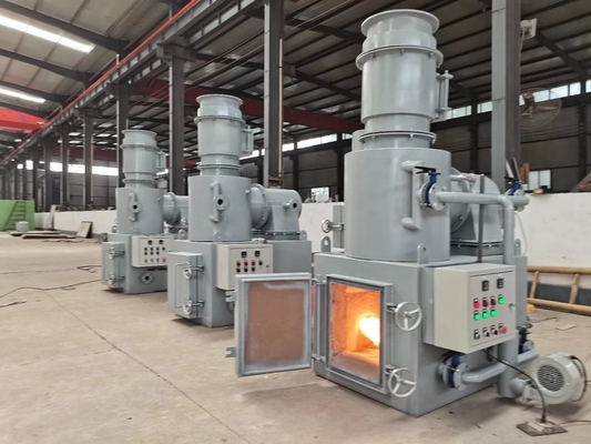 Incinerador de ovejas de granjas de eliminación de canales de 3000L/h con tratamiento respetuoso con el medio ambiente
