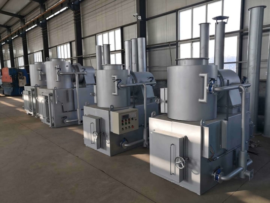 Incinerador de ovejas de granjas de eliminación de canales de 3000L/h con tratamiento respetuoso con el medio ambiente