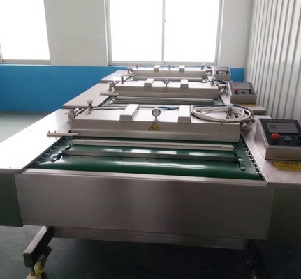Tipo de embalaje de bolsas DZ1100 Cinturón rodante Máquina de embalaje de vacío continuo para Sal