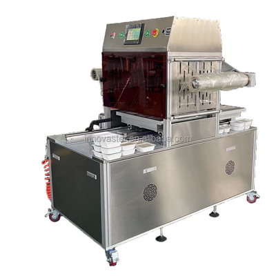 Máquina de embalaje de vacío de atmósfera modificada para alimentos frescos cocidos fácil de operar