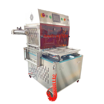 Máquina de embalaje de vacío de atmósfera modificada para alimentos frescos cocidos fácil de operar