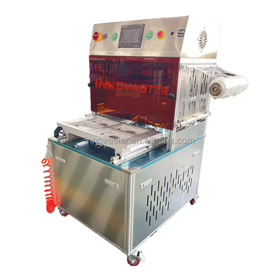 Máquina de embalaje de vacío de atmósfera modificada para alimentos frescos cocidos fácil de operar