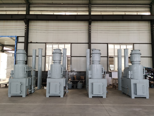 11000 kg de peso Incinerador de desechos para neumáticos Solución de desechos inofensivos