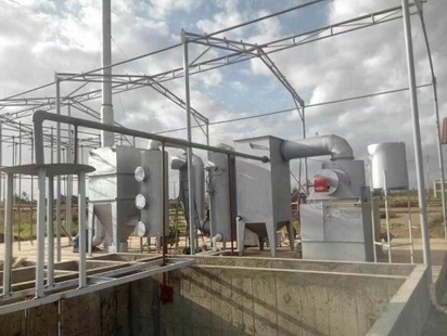 11000 kg de peso Incinerador de desechos para neumáticos Solución de desechos inofensivos