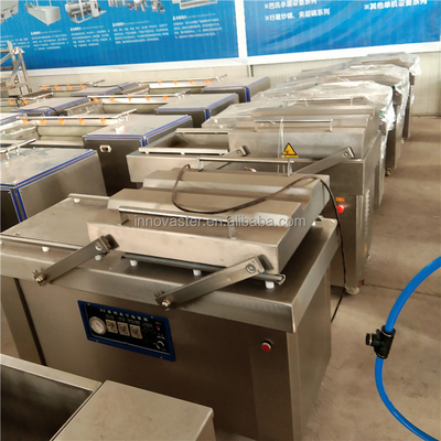 Máquina de embalaje de cámara de vacío doble fácil de operar para envases de vacío duraderos