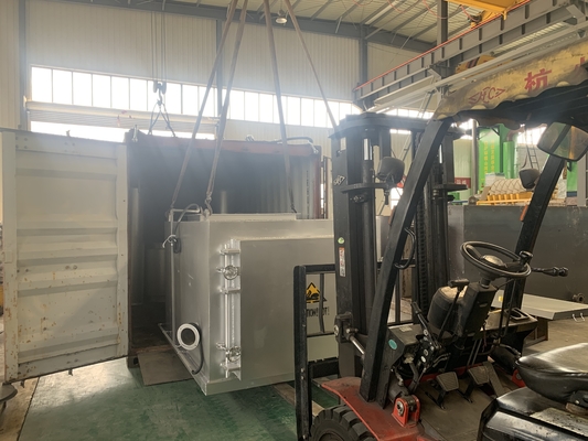 Incinerador de 1000 L/H para el tratamiento inofensivo de residuos domésticos y desechos de alimentos