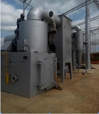 Incinerador de residuos médicos de 500 kg para su eliminación ecológica en instalaciones industriales