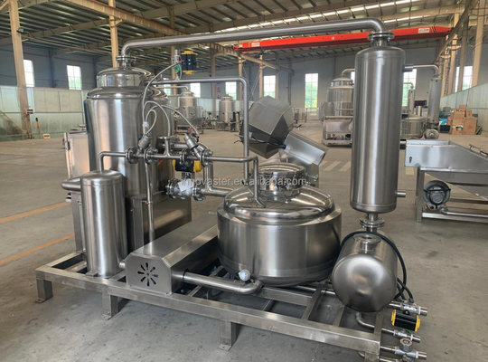 Máquina eléctrica de freír papas dulces con freír automático a baja temperatura