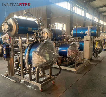 Máquina de esterilización de alimentos y bebidas industriales con autoclave de 1 kW
