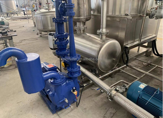 Contenido de aceite confiable y gran capacidad 15kw Baja temperatura de vacío para freír deshidratador