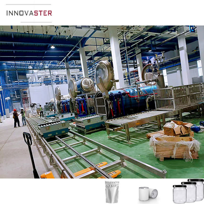 2100 KG Autoclave Horizontal Conservación de alimentos Retorts de cocción Máquina para el procesamiento de alimentos