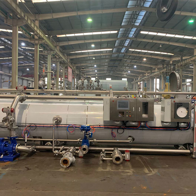 Esterilización física Autoclave horizontal de alimentos Esterilización por vapor Máquina de retroceso de cocina 1KW