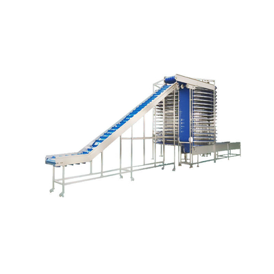 Industrial IQF Máquina de congelación rápida de vegetales fácil de operar con una sola tecla